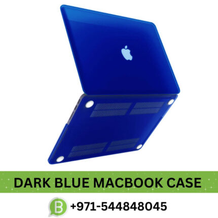 Best Dark Blue Rubberized MacBook Hard Case Dubai, UAE Near Me