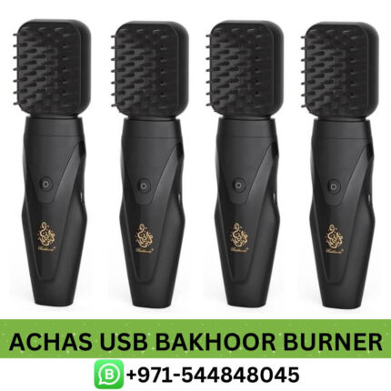 ACHAS Electric Bakhoor Burner Near Me From Best E-commerce | Best ACHAS Electric USB Bakhoor Burner For Hair Dubai, UAE