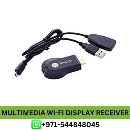 Phone to Laptop Video connector Wi-Fi Display Receiver to Laptop multimedia display receiver anycast broadcast internet - Buy ANYCAST Broadcast Internet and Phone to Laptop Video connector in Dubai, UAE - Best Multimedia Wi-Fi Display Receiver Price in Dubai