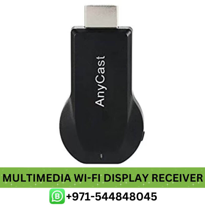Buy ANYCAST Broadcast Internet and Phone to Laptop Video connector in Dubai, UAE - Best Multimedia Wi-Fi Display Receiver Price in Dubai Phone to Laptop Video connector Wi-Fi Display Receiver to Laptop multimedia display receiver anycast broadcast internet