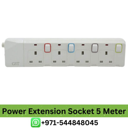 Buy 13AMP Power Extension Socket 5 Meter in UAE Near me - Buy 13AMP Power Extension Socket 5 Meter in Dubai