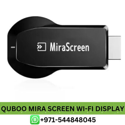 Buy QUBOO Mira screen Wi-Fi Display Dongle TV Stick, in Dubai - Best QUBOO Mira screen Wi-Fi Display Dongle Price in UAE Near me quboo mira Wi-Fi Display Dongle TV Stick Dubai Wi-Fi Display Dongle TV Stick