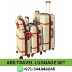 Abs Travel Luggage Bags Near Me From Best E-Commerce | Best Abs Travel Luggage Set with Beauty Case Dubai, UAE