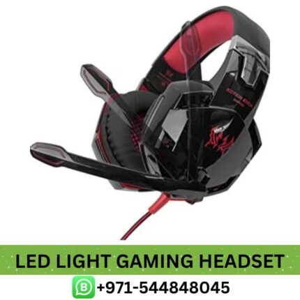 Gaming Headset Microphone UAE Near me | LED Light Gaming Headset Dubai Near me - Buy G2000 LED Gaming Microphone Price in Dubai