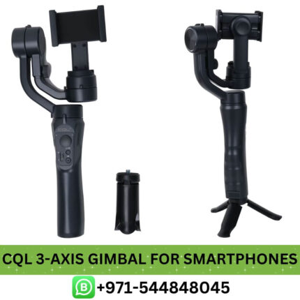 Gimbal Action Camera UAE Near me, smartphones action cameras, action cameras - Buy Best CQL 3-Axis Gimbal Action Camera Price in Dubai