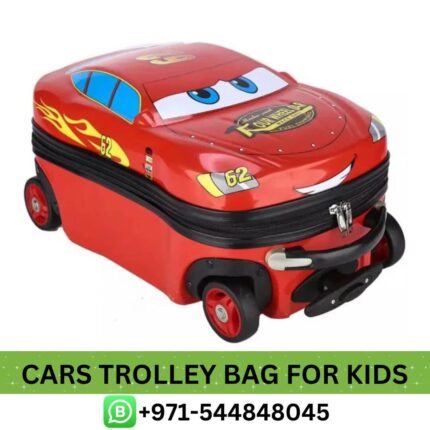 Cars Luggage Bag Near Me From Best E-Commerce | Best Cars Trolley Bag for Children in Dubai, UAE 1 Pc