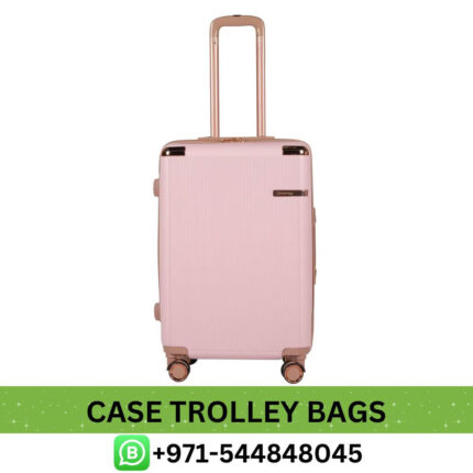Buy Best CONCEPT Case Trolley Bags Baby Pink Price in Dubai - Case Trolley Bags UAE Near me, this concept bags, bags hard case Dubai