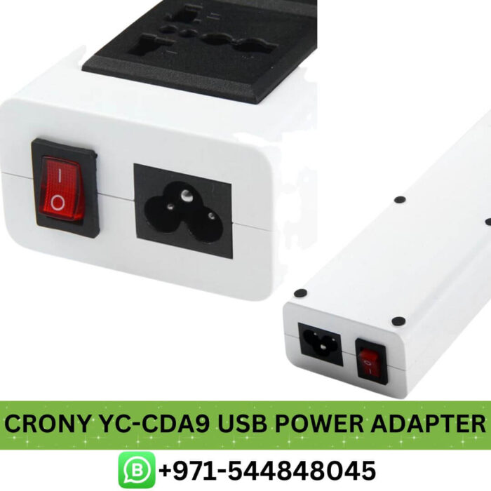 5V Power Adapter Dubai | crony cda9 USB, power adapter UAE - Buy Best CRONY Yc-Cda9 USB Power Adapter 5V Price in Dubai
