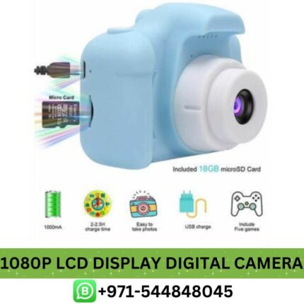 FJ Kids Kids 1080P LCD Display Camera Price in Dubai - 1080P LCD Display Camera UAE Near me,1080P LCD Display Digital Camera Dubai