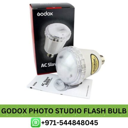 Best GODOX Photo Studio Flash Bulb E27 A45S Price in Dubai | Photo Studio Electronic Flash Bulb Low Price in UAE Near me, GODOX A45 UAE
