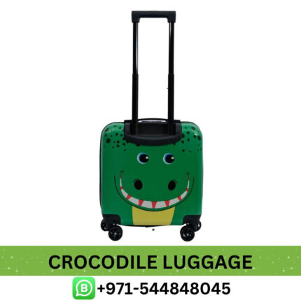 Crocodile Design Luggage Dubai Near Me From Best E-Commerce | Best Jabbar Roqib Cartoon Crocodile Design Luggage Near Me