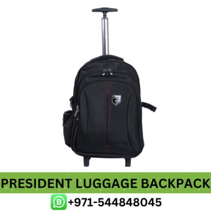 President New Luggage Bag From Best E-commerce | Best President Luggage Trolley Backpack Dubai, UAE 1 Pc