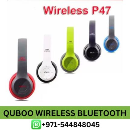 Best QUBOO Wireless Bluetooth Ear Headphones with Mic Price in Dubai | Wireless Bluetooth Ear Headphones UAE Near me, headphone speaker