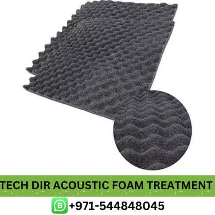 Best TECH Dir Acoustic Sound Proofing Noise Sponge in Dubai - Sound Proofing Noise Sponge UAE | acoustic foam treatment, noise