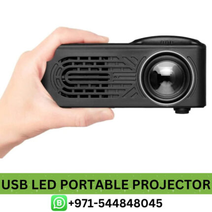 Mini USB Battery Projector Dubai, led portable projector, mini projectors UAE Near me - Buy Mini USB LED Battery Projector RD-814 Price in Dubai