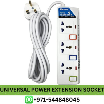 Buy NARKEN Universal Power Extension Socket Price in Dubai - Power Extension Socket Dubai | extension socket