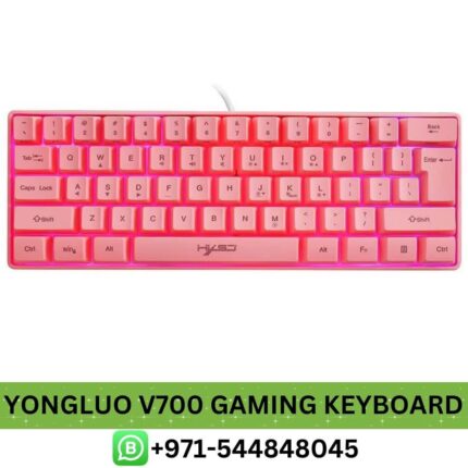 Buy YONGLUO V700 Wired Gaming Keyboard Price in Dubai _ V700 Wired Gaming Keyboard Near me UAE, YONGLUO V700 Gaming Keyboard