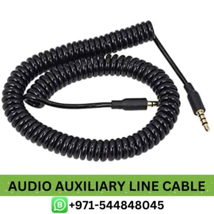 Best Quality Line Cable Near Me From Best E-Commerce | Best CHAMPION 3.5mm Audio Auxiliary Line Cable in Dubai