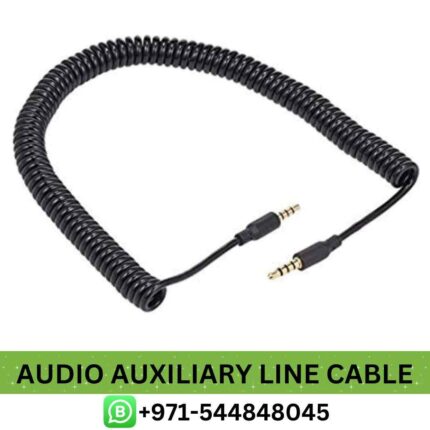 Best Quality Line Cable Near Me From Best E-Commerce | Best CHAMPION 3.5mm Audio Auxiliary Line Cable in Dubai Near Me