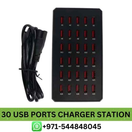 Discover Our CRONY 30 USB Ports Charger Near Me From Best E-Commerce Shop | Best CRONY 30 USB Ports Charger Station in Dubai, UAE
