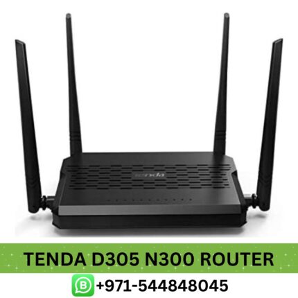 TENDA D305 N300 ADSL2+ Router