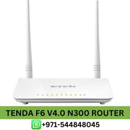 TENDA F6 V4.0 N300 Wi-Fi Router