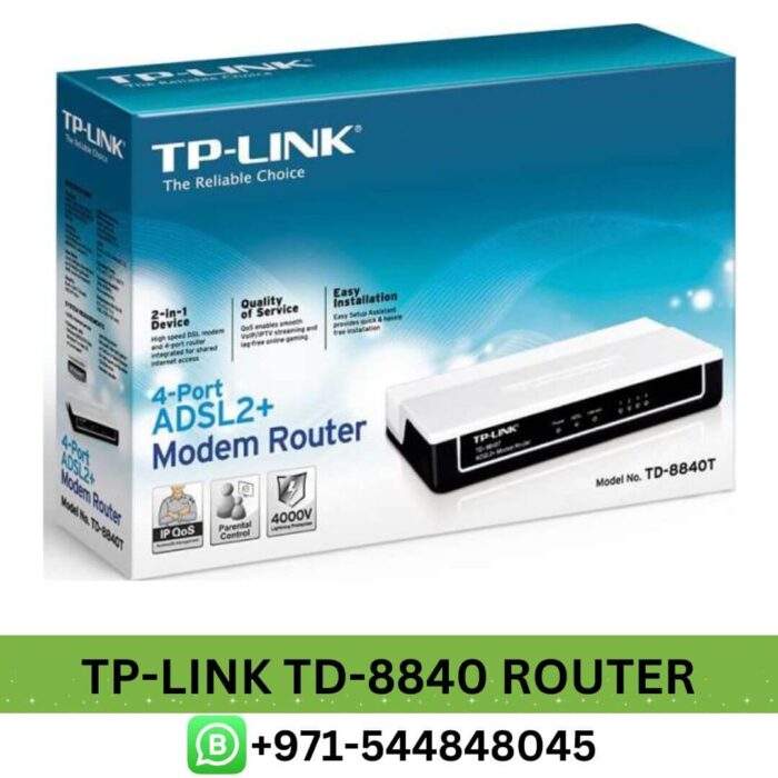 TP-Link TD-8840 ADSL2+ Router